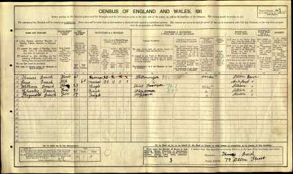 William Darch2 1911 Census