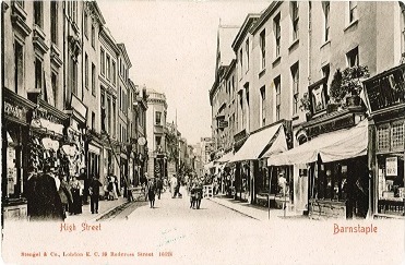 Stengel c.1905 Bple High St postcard box